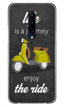 Life is a Journey Mobile Back Case for OnePlus 7T pro (Design - 261)