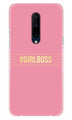 Girl Boss Pink Case for OnePlus 7T pro (Design No. 263)