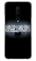 Girl Boss Black Case for OnePlus 7T pro (Design No. 268)