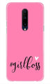 Girl Boss Pink Case for OnePlus 7T pro (Design No. 269)