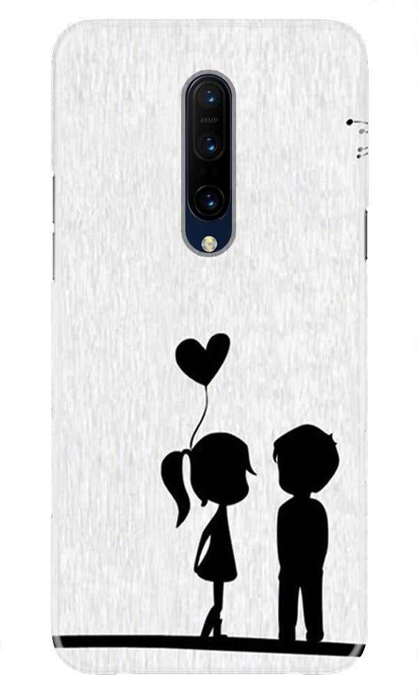 Cute Kid Couple Case for OnePlus 7T pro (Design No. 283)