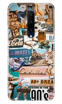 Vintage Design Mobile Back Case for OnePlus 7T pro (Design - 284)
