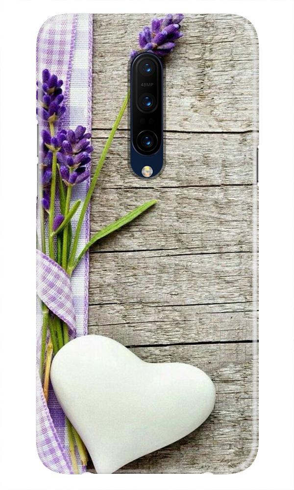 White Heart Case for OnePlus 7T pro (Design No. 298)