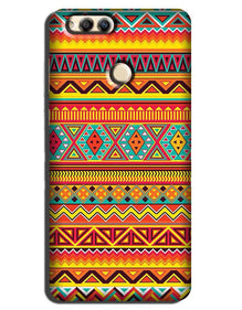 Zigzag line pattern Case for Honor 7X