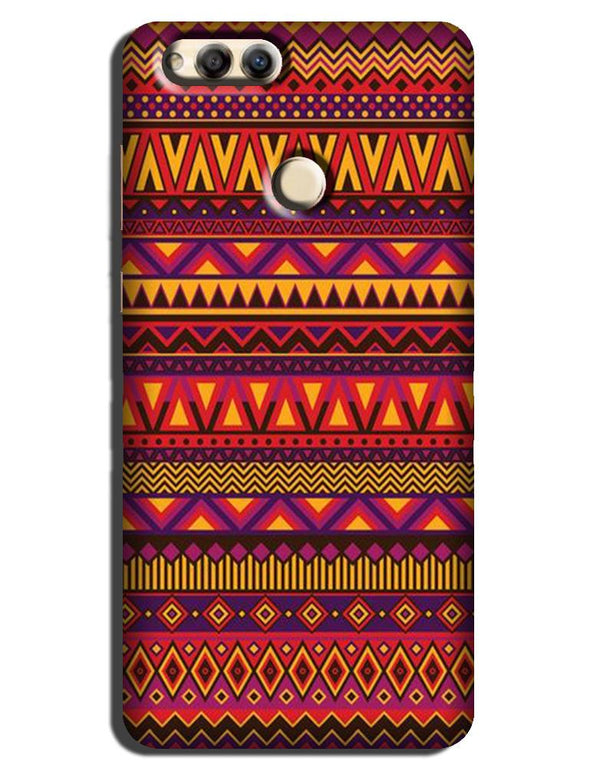 Zigzag line pattern2 Case for Honor 7X