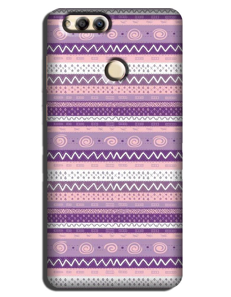 Zigzag line pattern3 Case for Honor 7A