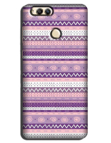 Zigzag line pattern3 Case for Honor 7X
