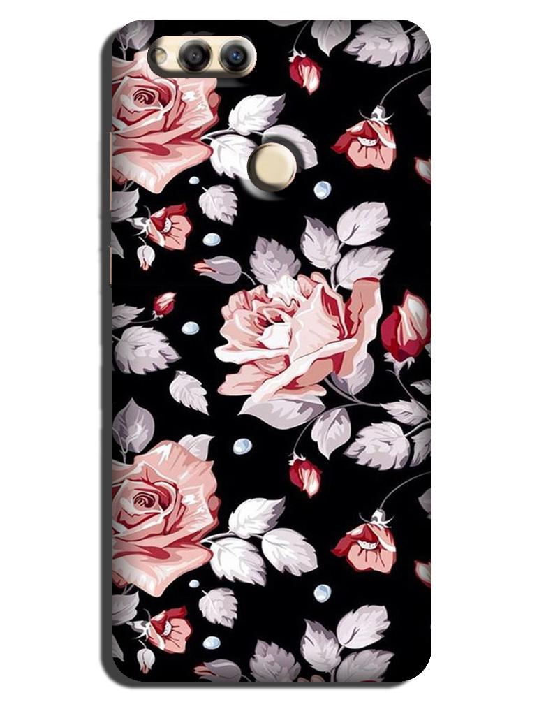 Pink rose Case for Honor 7A