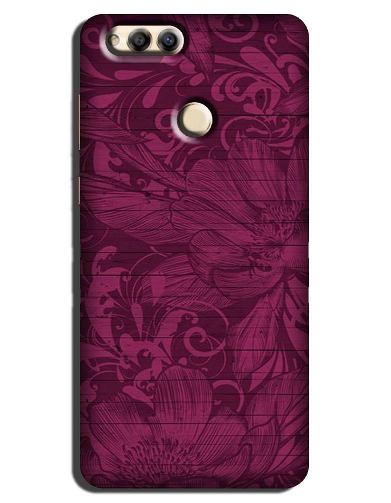 Purple Backround Case for Honor 7X