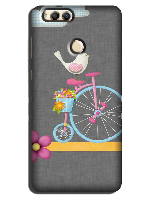 Sparron with cycle Case for Honor 7X