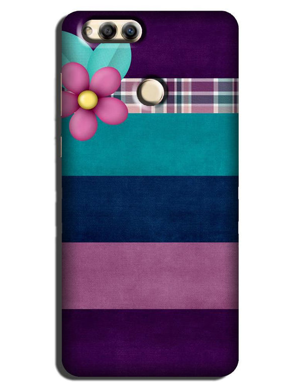 Purple Blue Case for Honor 7X