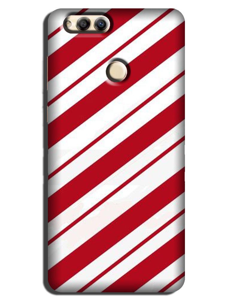 Red White Case for Honor 7X