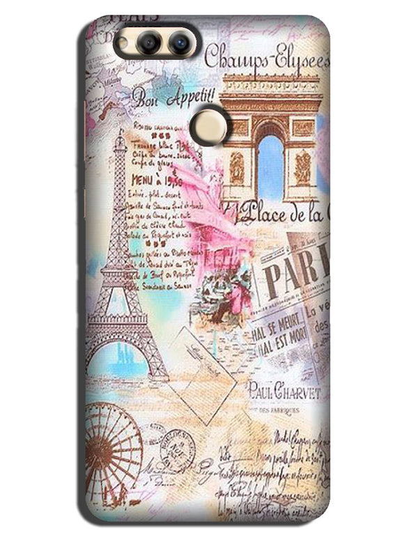 Paris Eiftel Tower Case for Mi A1