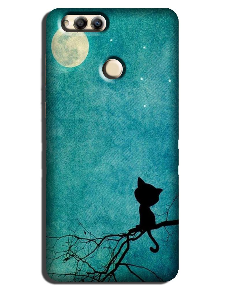 Moon cat Case for Honor 7X
