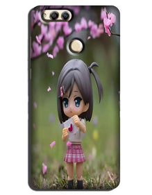 Cute Girl Case for Honor 7A