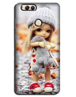 Cute Doll Case for Honor 7A