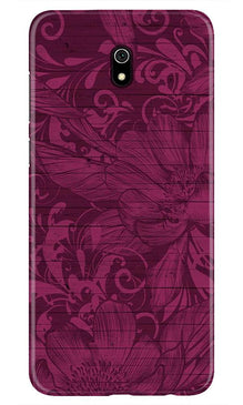 Purple Backround Mobile Back Case for Xiaomi Redmi 8A (Design - 22)