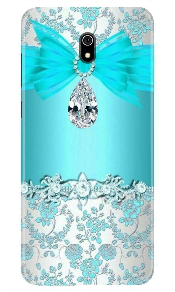 Shinny Blue Background Case for Xiaomi Redmi 8A