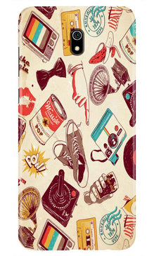 Vintage Mobile Back Case for Xiaomi Redmi 8A (Design - 35)