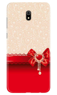 Gift Wrap3 Mobile Back Case for Xiaomi Redmi 8A (Design - 36)