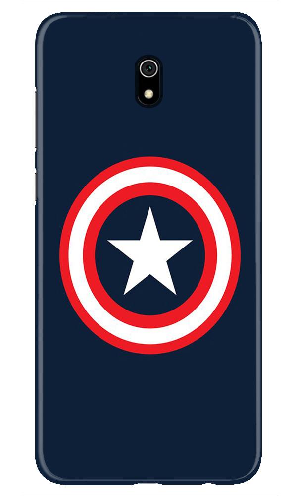 Captain America Case for Xiaomi Redmi 8A