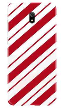 Red White Mobile Back Case for Xiaomi Redmi 8A (Design - 44)