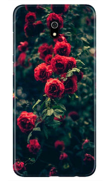 Red Rose Mobile Back Case for Xiaomi Redmi 8A (Design - 66)
