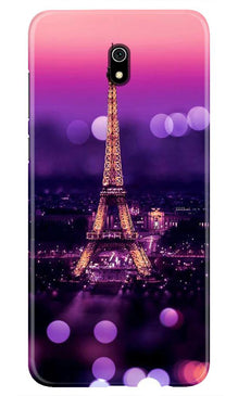 Eiffel Tower Mobile Back Case for Xiaomi Redmi 8A (Design - 86)