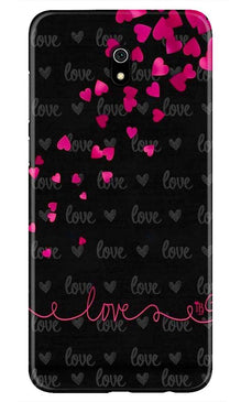 Love in Air Mobile Back Case for Xiaomi Redmi 8A (Design - 89)