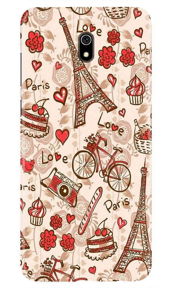 Love Paris Case for Xiaomi Redmi 8A(Design - 103)