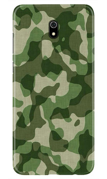 Army Camouflage Mobile Back Case for Xiaomi Redmi 8A  (Design - 106)