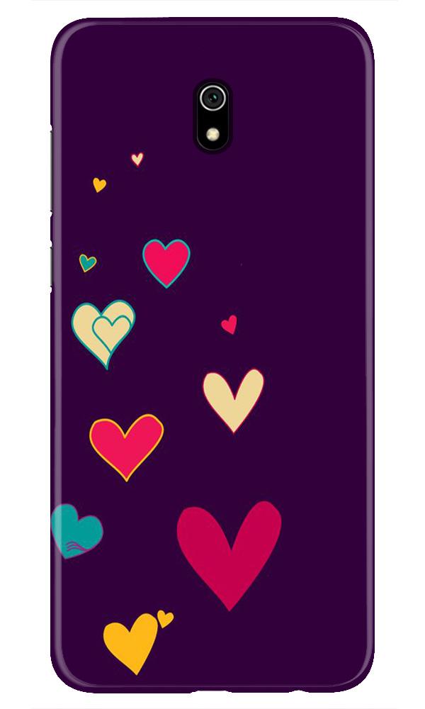 Purple Background Case for Xiaomi Redmi 8A(Design - 107)