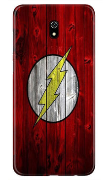 Flash Superhero Mobile Back Case for Xiaomi Redmi 8A  (Design - 116)