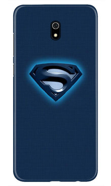Superman Superhero Mobile Back Case for Xiaomi Redmi 8A  (Design - 117)