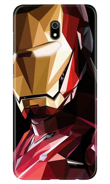 Iron Man Superhero Mobile Back Case for Xiaomi Redmi 8A  (Design - 122)