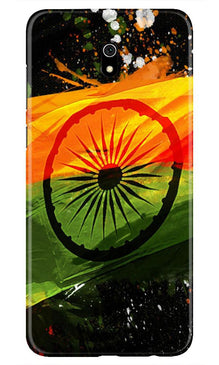 Indian Flag Mobile Back Case for Xiaomi Redmi 8A  (Design - 137)