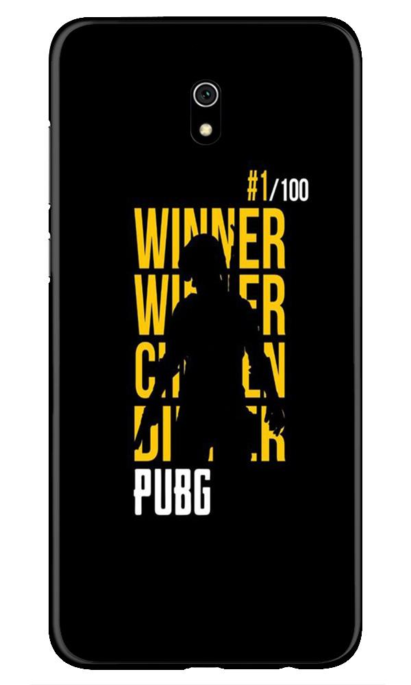 Pubg Winner Winner Case for Xiaomi Redmi 8A(Design - 177)