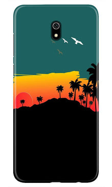 Sky Trees Mobile Back Case for Xiaomi Redmi 8A (Design - 191)