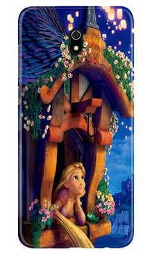 Cute Girl Mobile Back Case for Xiaomi Redmi 8A (Design - 198)