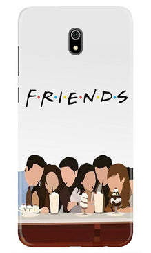 Friends Mobile Back Case for Xiaomi Redmi 8A (Design - 200)