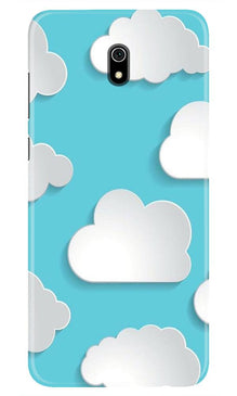 Clouds Mobile Back Case for Xiaomi Redmi 8A (Design - 210)