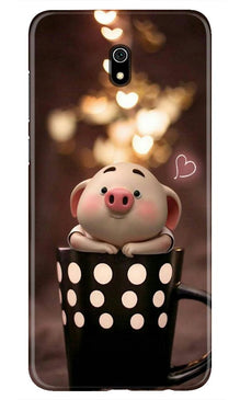 Cute Bunny Mobile Back Case for Xiaomi Redmi 8A (Design - 213)