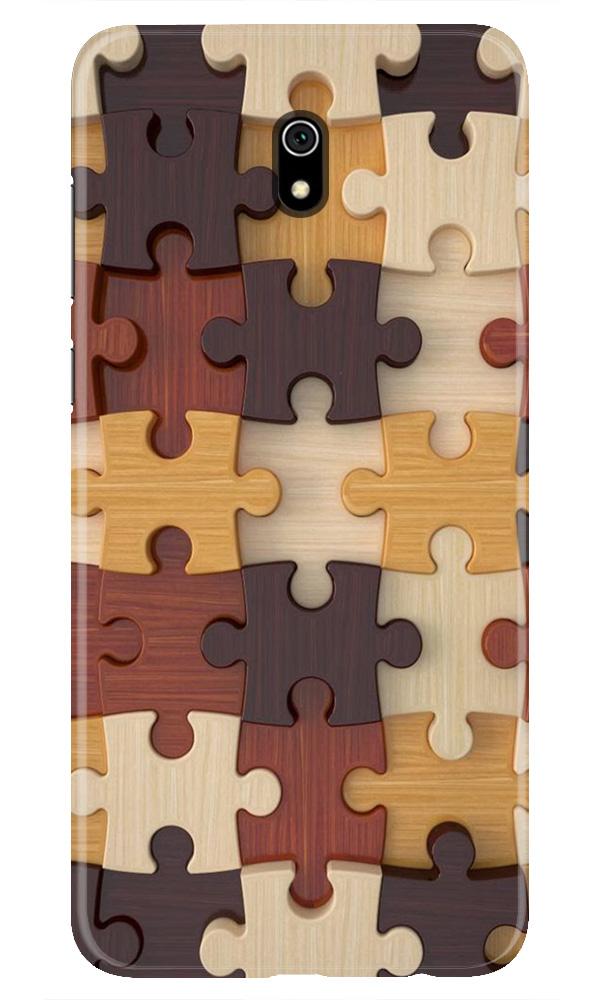 Puzzle Pattern Case for Xiaomi Redmi 8A (Design No. 217)
