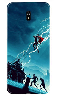 Thor Avengers Mobile Back Case for Xiaomi Redmi 8A (Design - 243)