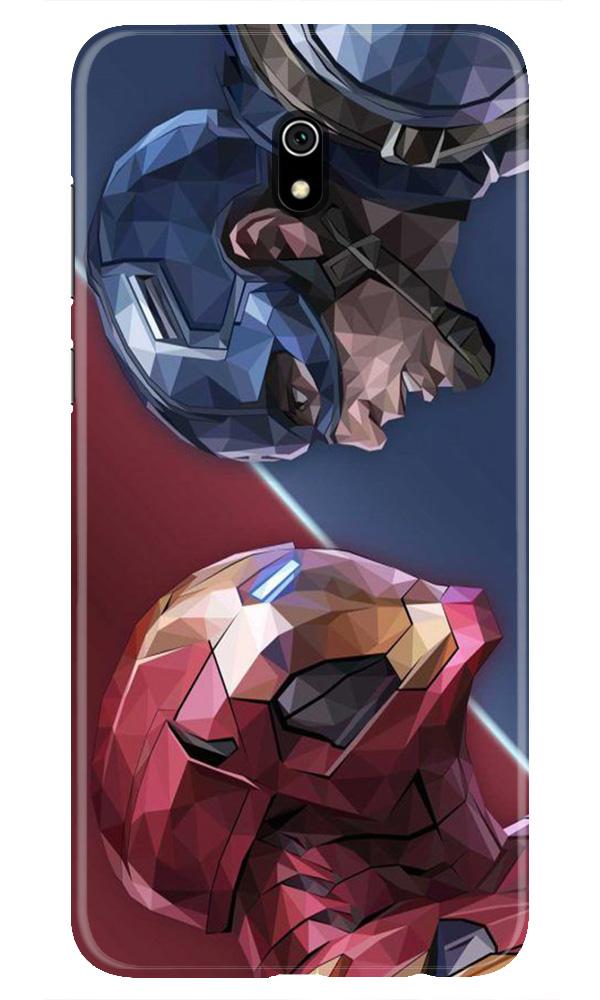 Ironman Captain America Case for Xiaomi Redmi 8A (Design No. 245)