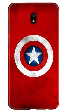 Captain America Mobile Back Case for Xiaomi Redmi 8A (Design - 249)