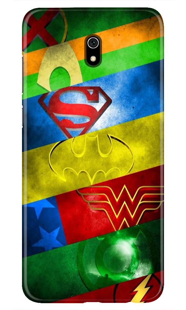 Superheros Logo Case for Xiaomi Redmi 8A (Design No. 251)