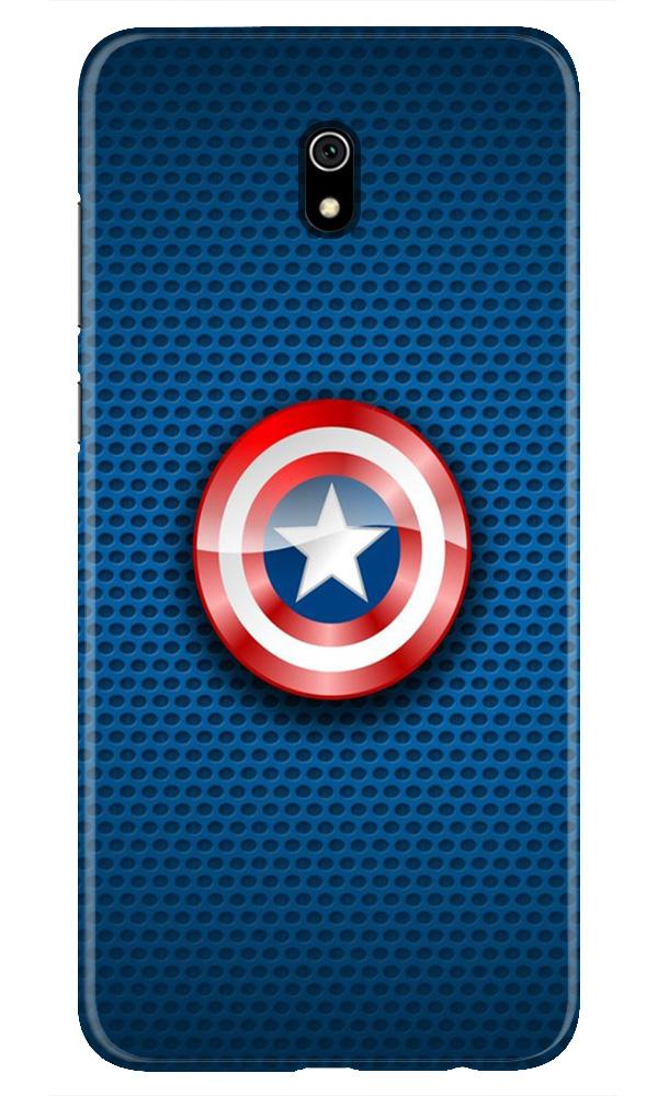 Captain America Shield Case for Xiaomi Redmi 8A (Design No. 253)