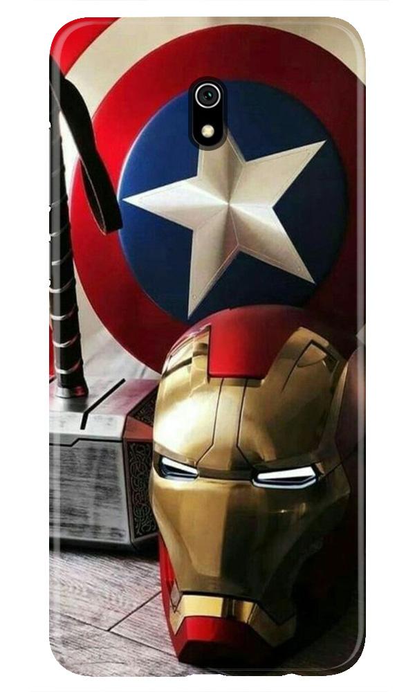Ironman Captain America Case for Xiaomi Redmi 8A (Design No. 254)