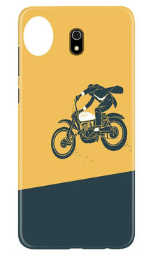 Bike Lovers Mobile Back Case for Xiaomi Redmi 8A (Design - 256)